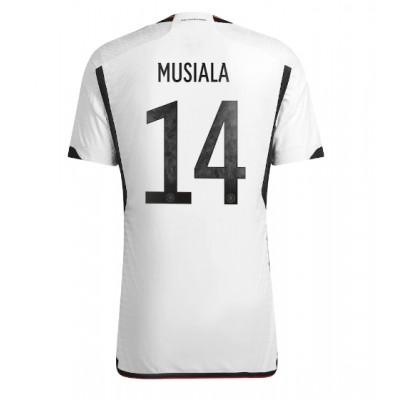 Njemačka Jamal Musiala #14 Domaci Dres SP 2022 Kratak Rukav
